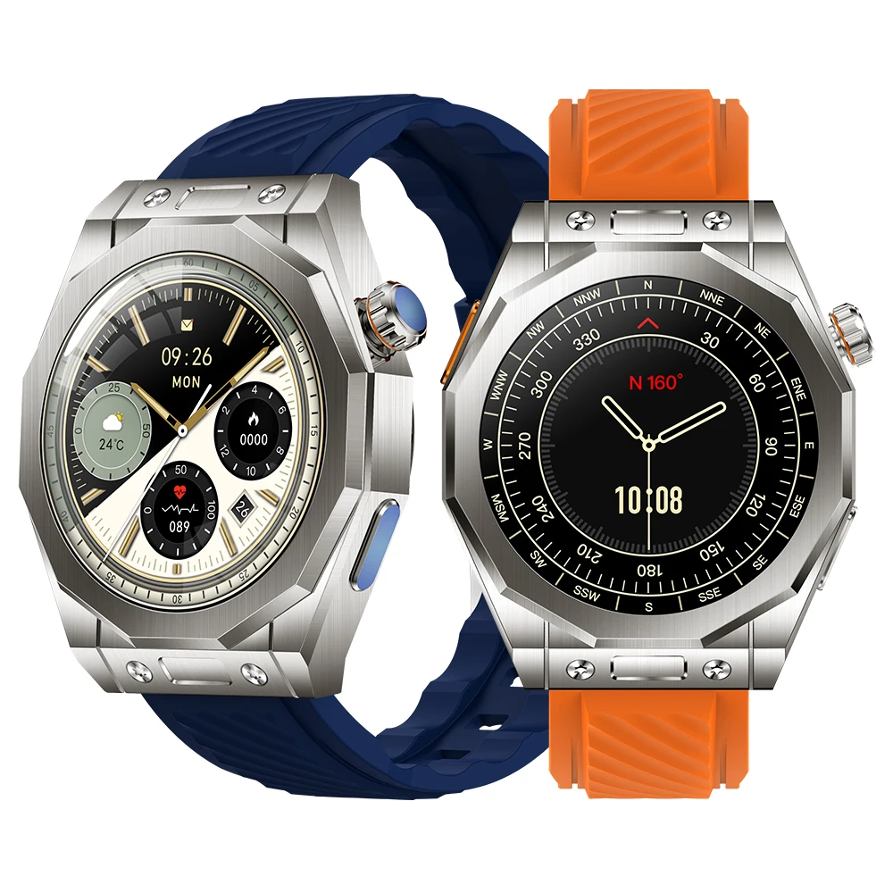 

Z83 MAX Sports Smart Watch Men Women AMOLED 1.52 Inch RDFit APP Bluetooth Calls GPS Track NFC/GAME/Zanzhu/Qibla Pointer/Compass