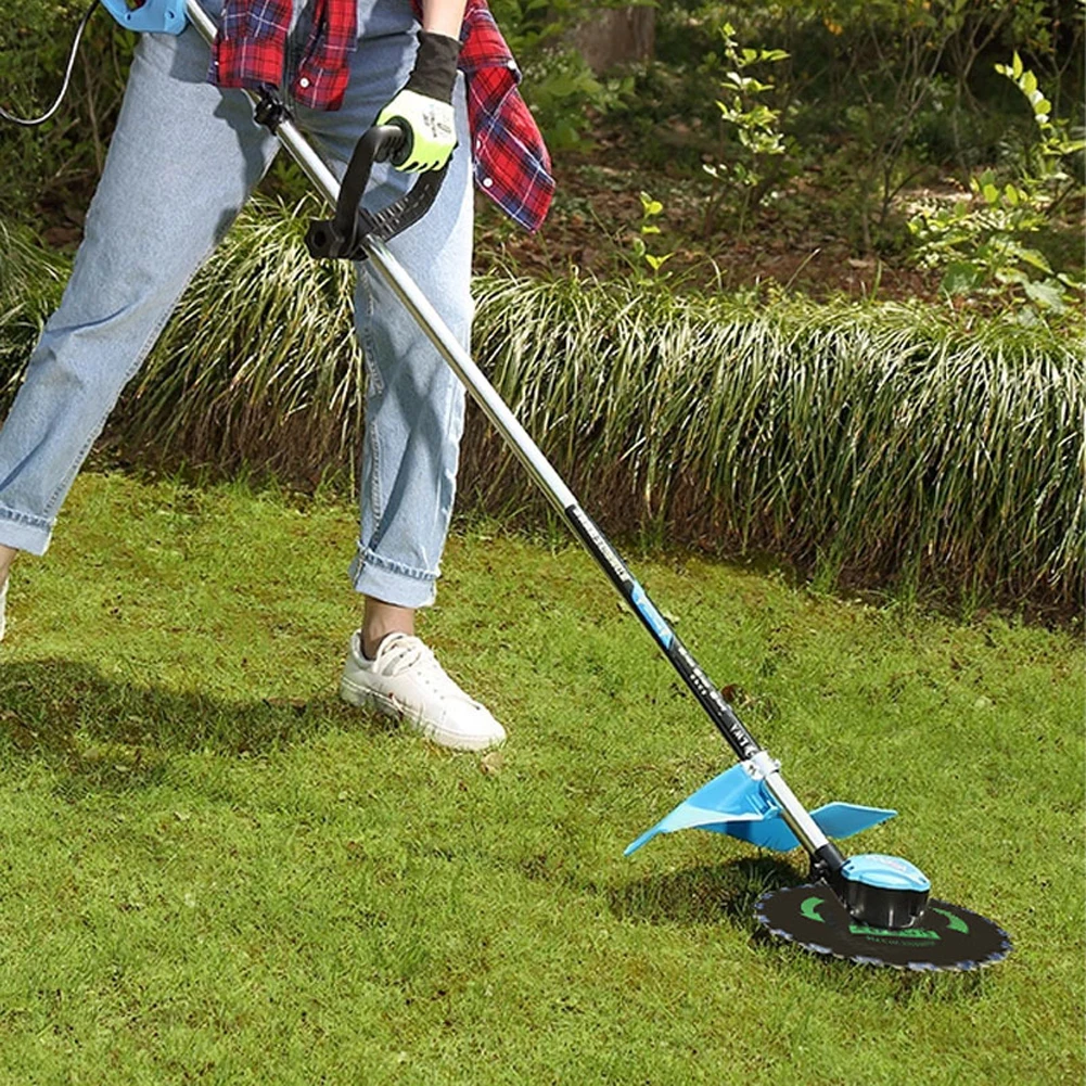 9 Inch Chainsaw Tooth Saw Blade 10000 RPM Grass Brush Cutter 20-Tooth Disc Blade for Trimming Trees Lawn Mover Head Weed Remover