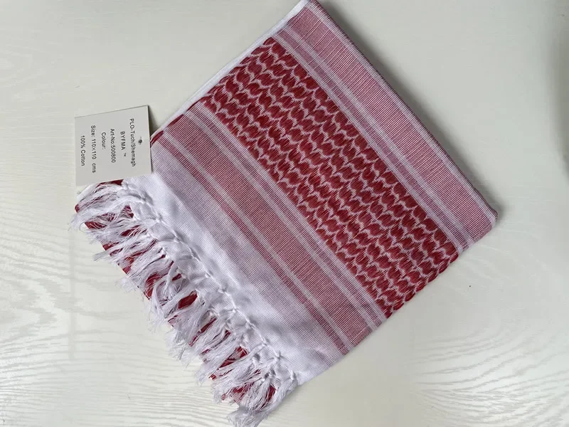 Arabian Style Red Color Military Eagle Scarf Headscarf Protective Isolation Mask Type Scarf Children Sports Cap Category