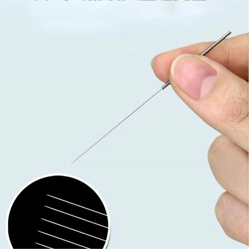 Disposable Sterile Medical Household Needles Anti-Skid Handle Sharp Tip Chinese Medicine Needle Non-Silver Needle 100PCS disposable acupuncture needle