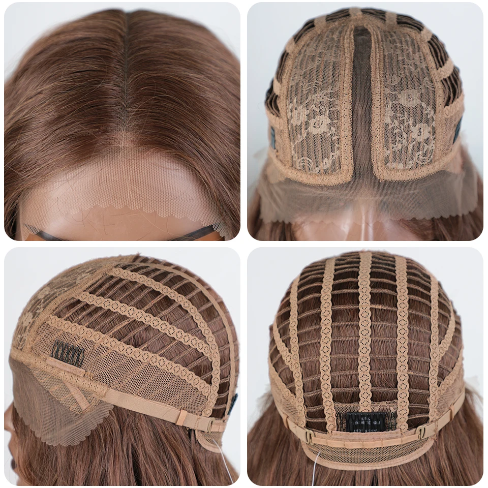 Synthetic Lace Front Wig 30 Inch Wavy Ombre Blonde Wig For Women