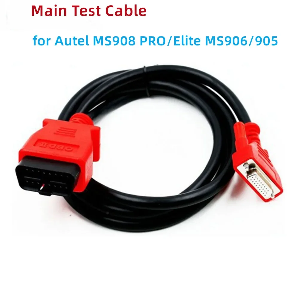 

Main Test Cable for Autel MaxiSys MS908 PRO / Elite Scanner OBD2 16pin to DB 26PIN DB15 Transfer Connector DB26 MS906 / MS905
