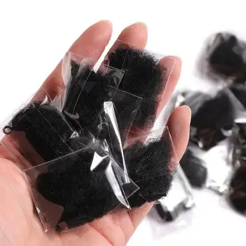 10/20/30/50Pcs Durable Nylon Hair Net For Bun Hair Hair style Tool Black Brown Hair Net For Wigs Mesh Hair Styling Hairnets