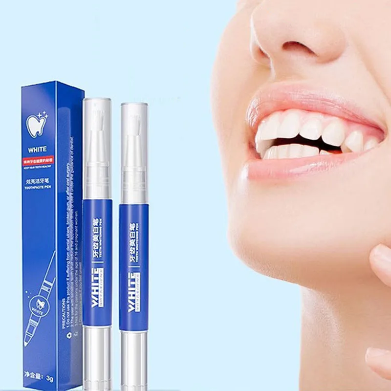 

Portable Teeth Whitening Pen Effective Painless Teeth Care for Beautiful Smile Teeth Whitening Pen Toothbrush Oral Care Pen