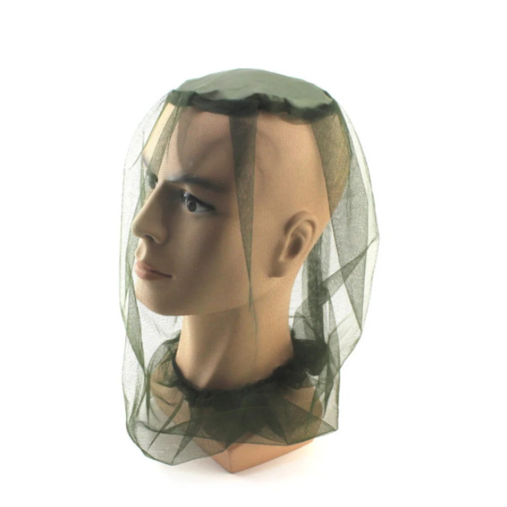 Beekeeping Hat Mosquito Head Face Protector Net Hat Insect Bugs Bee Proof Mesh Hat Outdoor Fishing Sun Cap Insect-proof Cap Mesh Top Net Cover