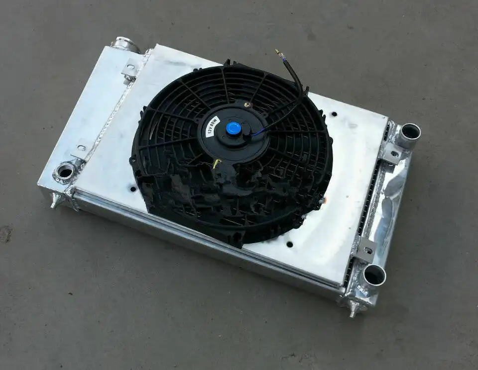 

Aluminum Radiator+Shroud+Fan for 1981-1984 Volkswagen Golf Mk1 (74-) 1.5 With Air Con MT