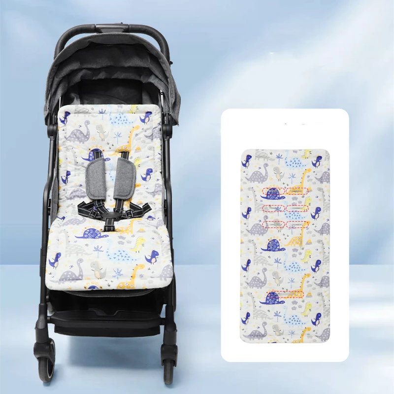 Baby Stroller Cushion, Stroller Cotton Cushion, Baby Pure Cotton Roller Coaster Seat, All Season Universal Warm Cushion