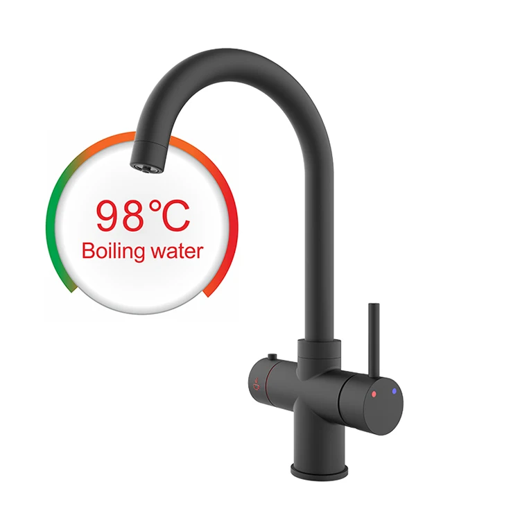

Instant Hot Cold Kitchen Sink Mixer with Boiler & Filter
