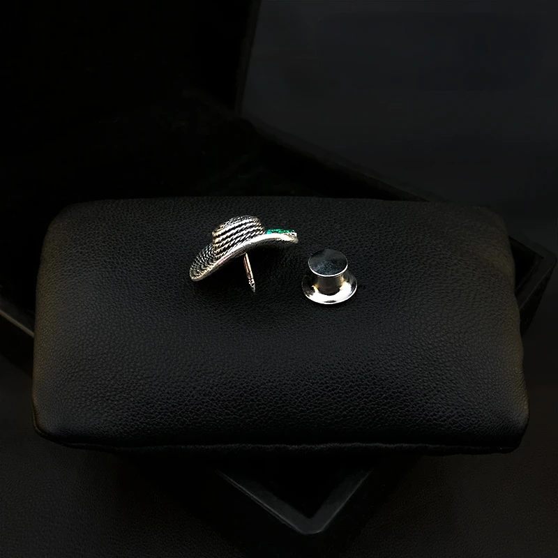 Original Design Mini Hat Small Pin Women's Suit Bag Cardigan Buckle Pin Accessories Fixed Clothes Rhinestone Jewelry Pins Gifts