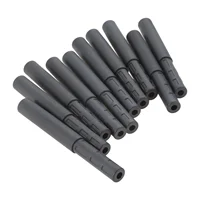 10Pcs Black Golf Club Carbon Fiber Extension Rods Kit Butt Extender Stick for Iron /Graphite Shaft Putter Golf Accessories 125mm 1