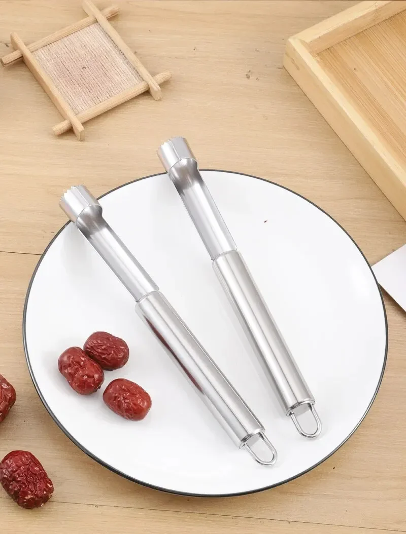 Fruit Core Cutter - Durable Stainless Steel Apple Corer & Pear Seed Remover Tool
