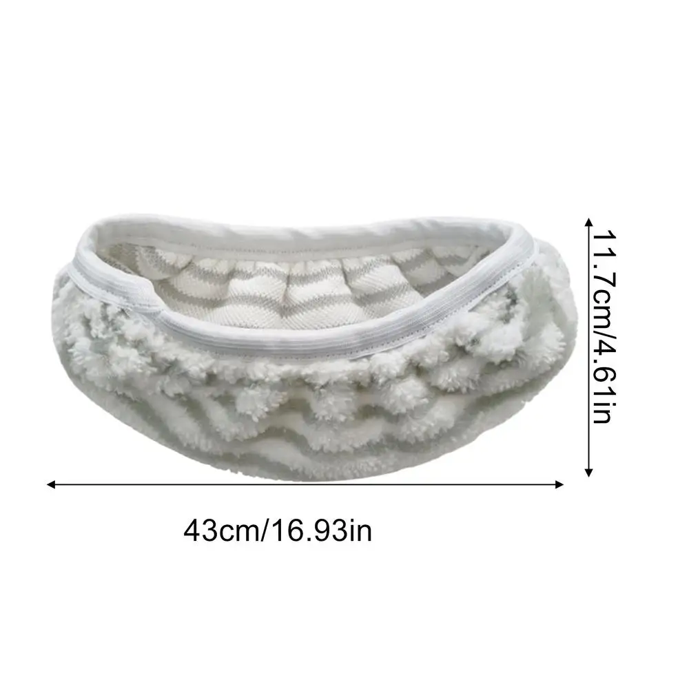 Eco-Friendly Machine Washable Microfiber Mop Pads for Versatile Home Cleaning