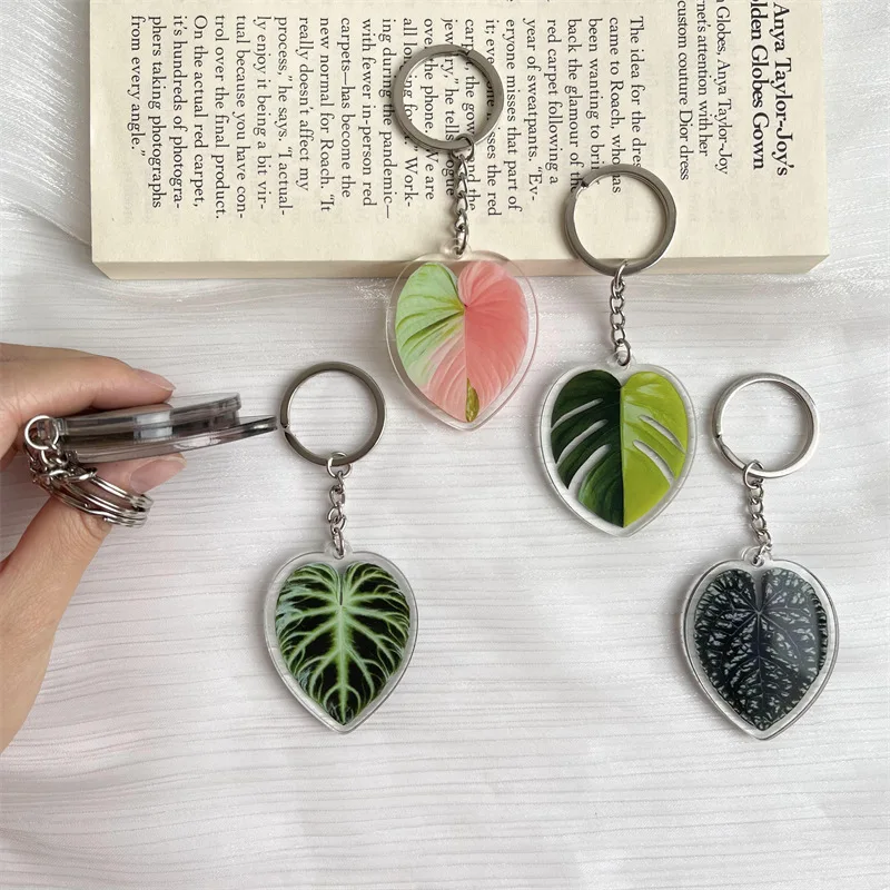 Leaf keyring outlet