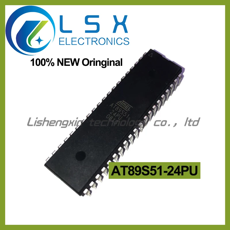 

10pcs AT89S51-24PU AT89S51 in-line DIP-40 8-bit microcontroller chip