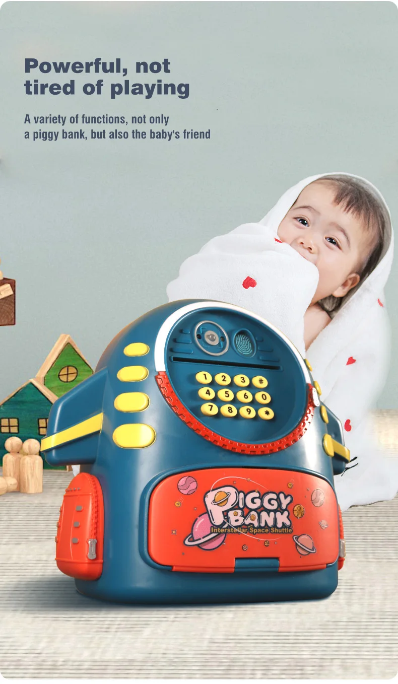 Piggy Bank Aerospace Schoolbag Money Box Toys For Kids Creative Electronic Coin Boxes Cash Safe Saving Birthday Party Child Gift 16 Piggy Bank Aerospace Schoolbag Money Box Toys For Kids Creative Electronic Coin Boxes Cash Safe Saving Birthday Party Child Gift
