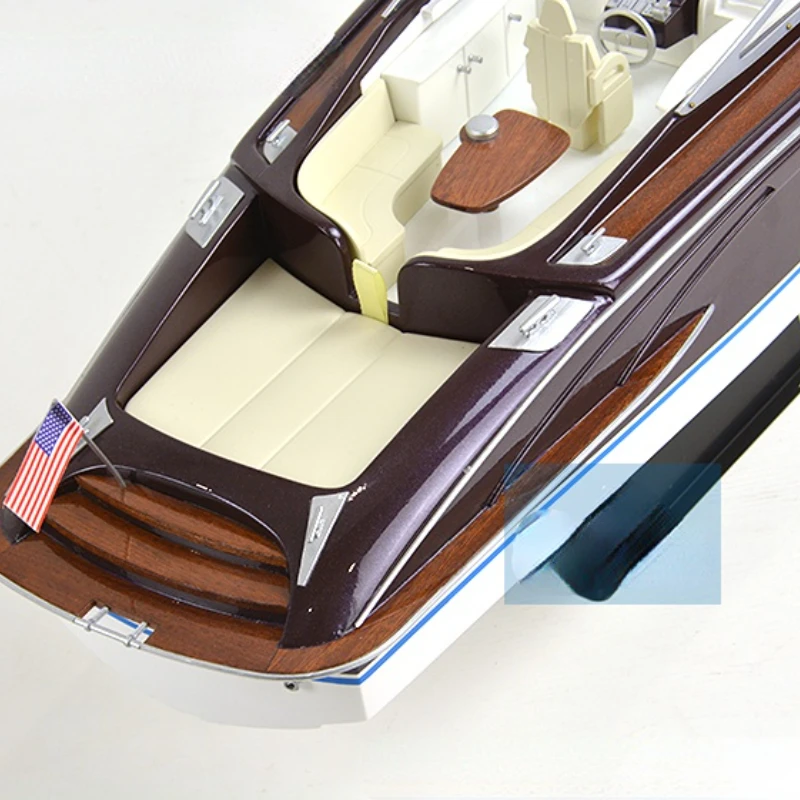 RC Boat Model Yacht REVIVAL Luxury Yacht Finished Boat Bikini Figure Model Scale Boat Fast Boat 5
