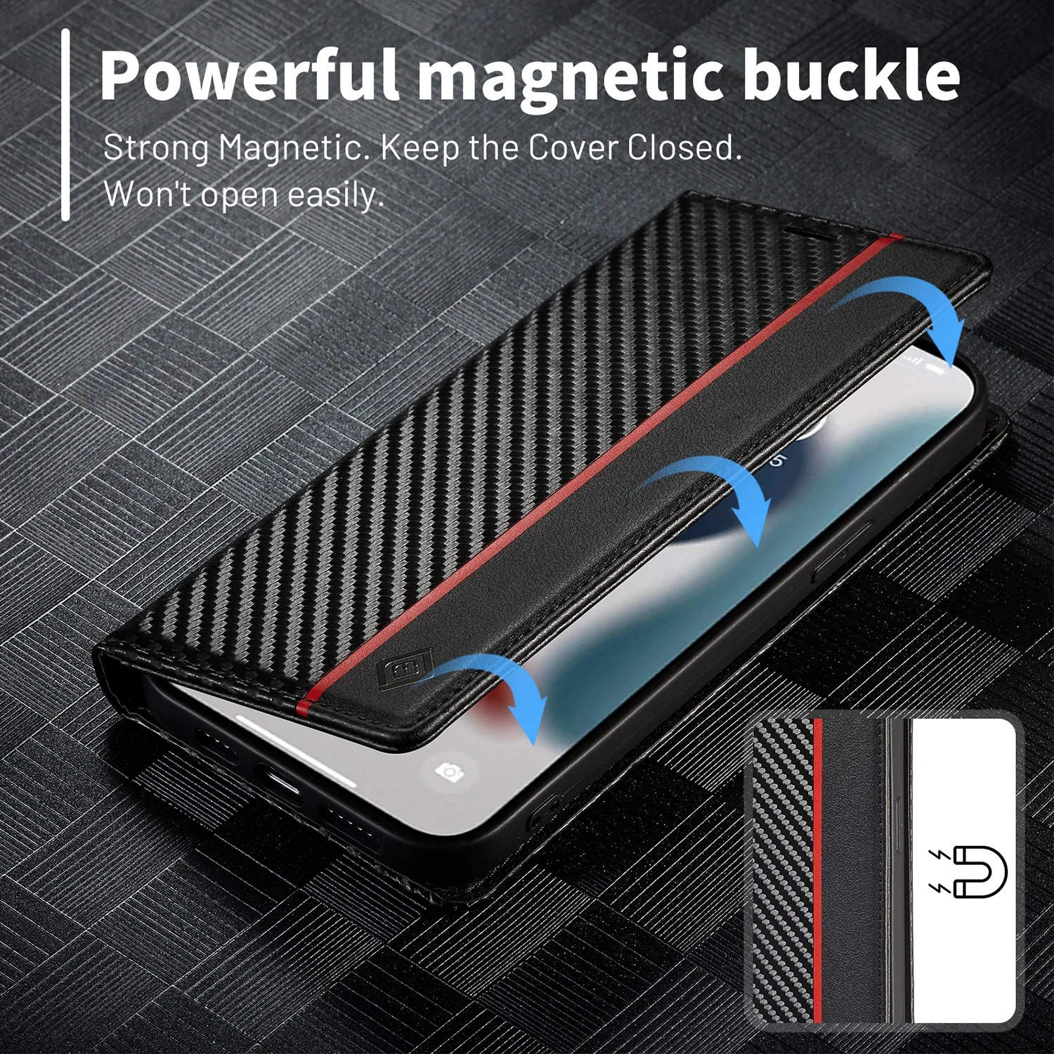 iPhone Wallet Case with Card Holder Premium Leather Double Magnetic Buttons  Shockproof 15 Pro Max 14 13 12 11 XS X 8 Plus 7 6S Back Cover – Best iPhone  15 Pro Max Wallet Case – iPhone Wallet Case