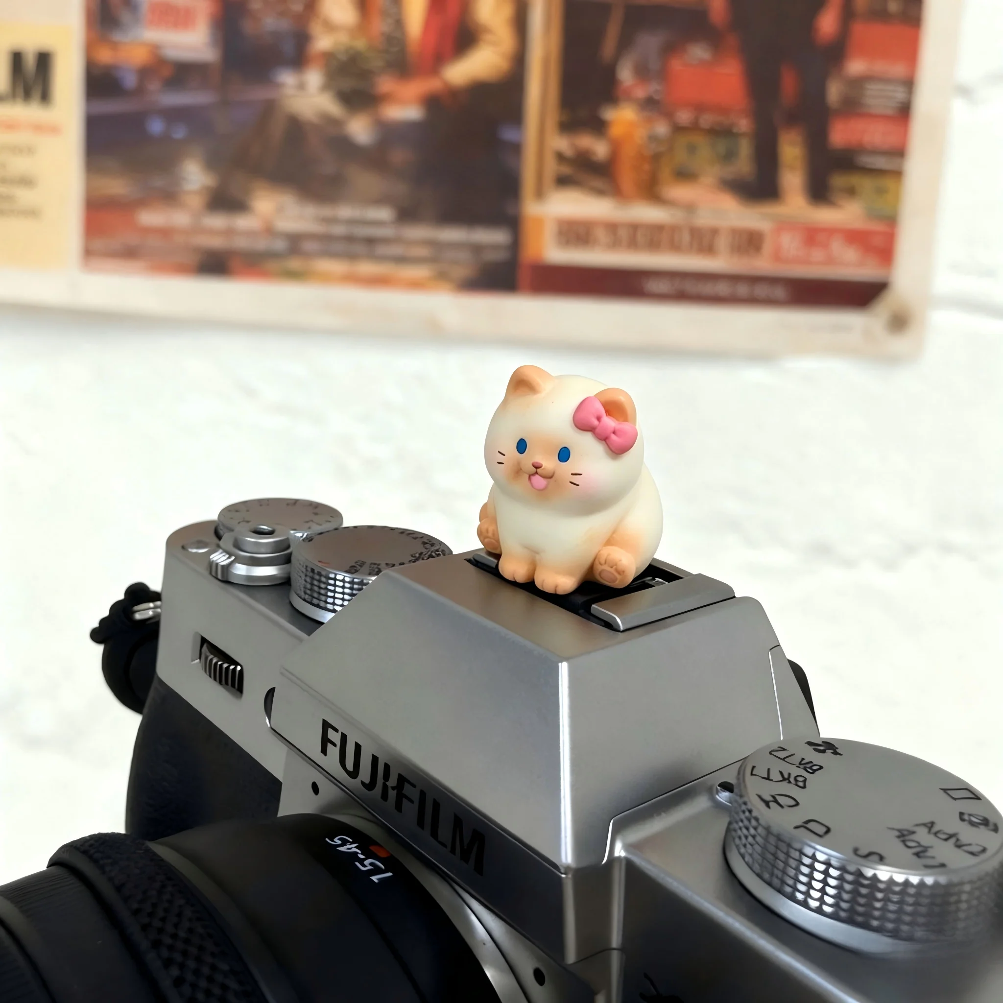 Adorable Siamese Cat 3D Camera Hot Shoe Cover - Creative Flash Protector