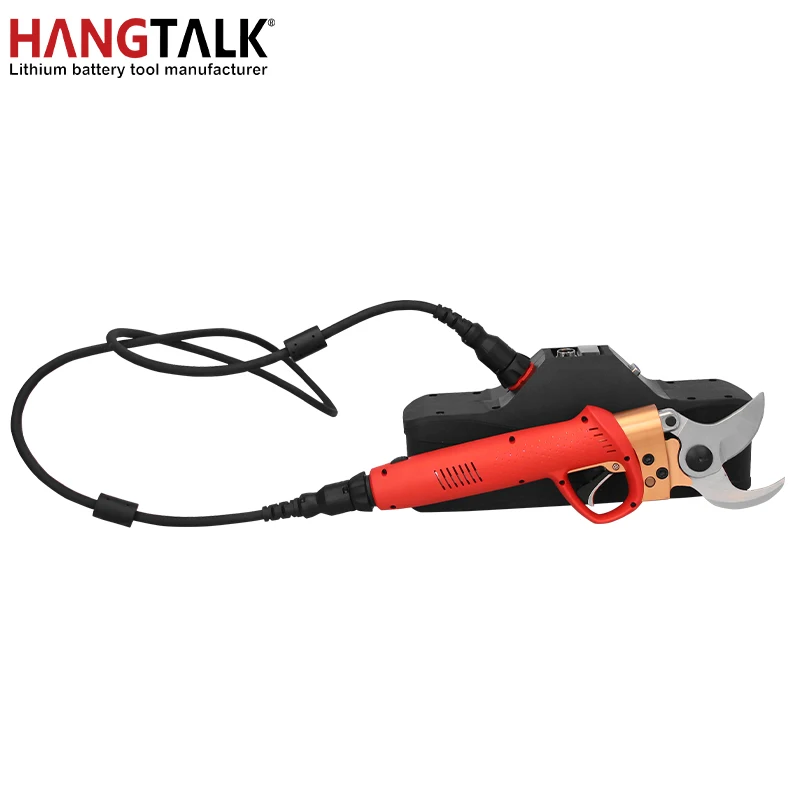 GOBALYARD 43.2V High capacity lithium battery Pruning Shears Heavy Duty Professional Electric Branch Scissors Wood Pruner new 72v 80ah 3000w lifepo4 lithium battery pack 84v electric bicycle pedal scooter motorcycle bms heavy duty battery 5a charger
