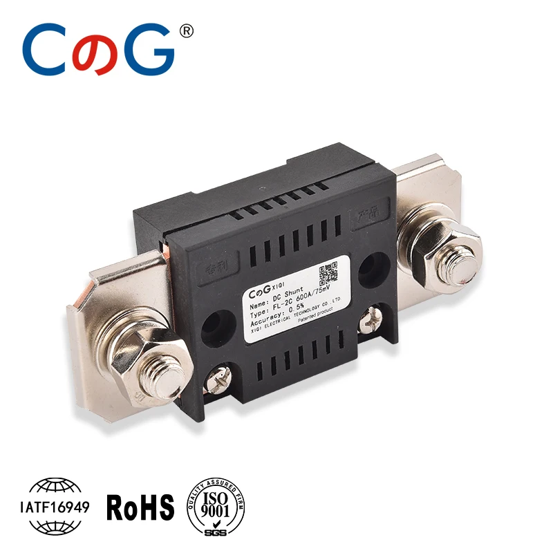 CG FL-2C Shunt 10A 20A 50A 100A 150A 200A 300A 400A 500A 600A 750A 75mV DC Manufacturer With Base Ammeter Current Shunt Resistor