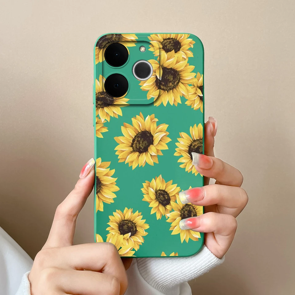 Rose Sunflower Lighthouse Fall Prevention Phone Case