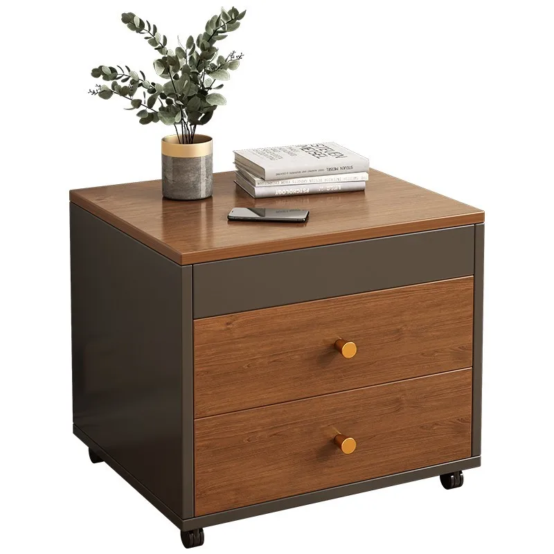 

ZL Adjustable Bedside Table Simple Modern Bedside Cabinet Multifunctional Storage Side Cabinet