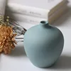 Morandi Vase Dry Flower Arranger Living Room TV Cabinet Table Decoration Ceramic Soft Decoration 6