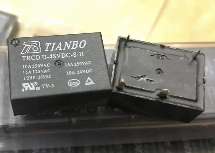 TRCD L-12VDC-S-H L-24VDC-S-H D-48VDC-S-H D-24VDC-S-H (7520A-16A) Relay 4pins