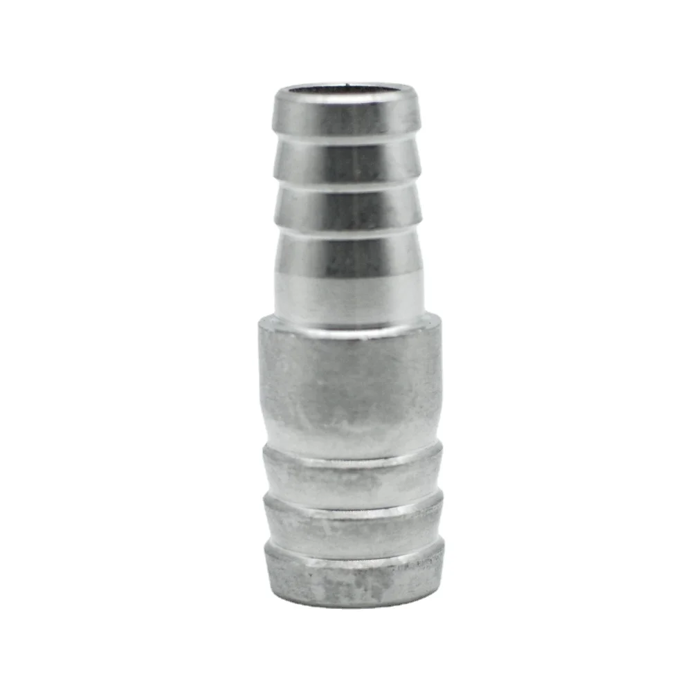 Pipe Fitting Water Pipe Fitting Hose Pipe Fitting 6 8 10 12 13 14 15 16 18 19 20-60mm Hose Barbed Reducing Straight Connector Pipe Fitting 304 Stainless Steel Water Air Fuel