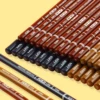 Professional Charcoal Pencils Drawing Set 10 Pieces Soft, Medium & Hard Charcoal Pencils for Drawing, Sketching, Shading 3