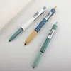 Press Fountain Pen Retractable EF Nib Metal with Clip Writing Ink Pen Converter School Supplies Stationery 1