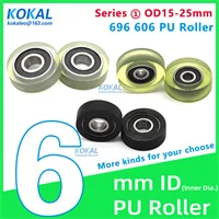 Description Picture 5 of item[PUd12] 1PCS LOW noise soft rubber Automatic Stripping and Winding Machine DIY TPU PU 6901 6001 6201 ball bearing wheel pulley
