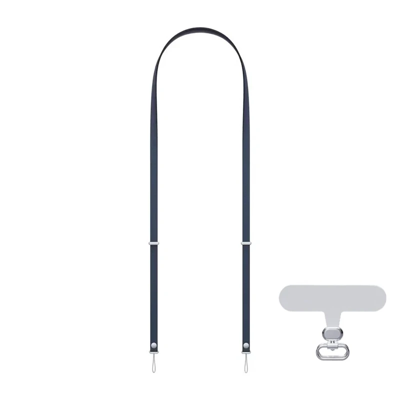 Magnetic Crossbody Phone Lanyard with Universal Clip and Woven Strap