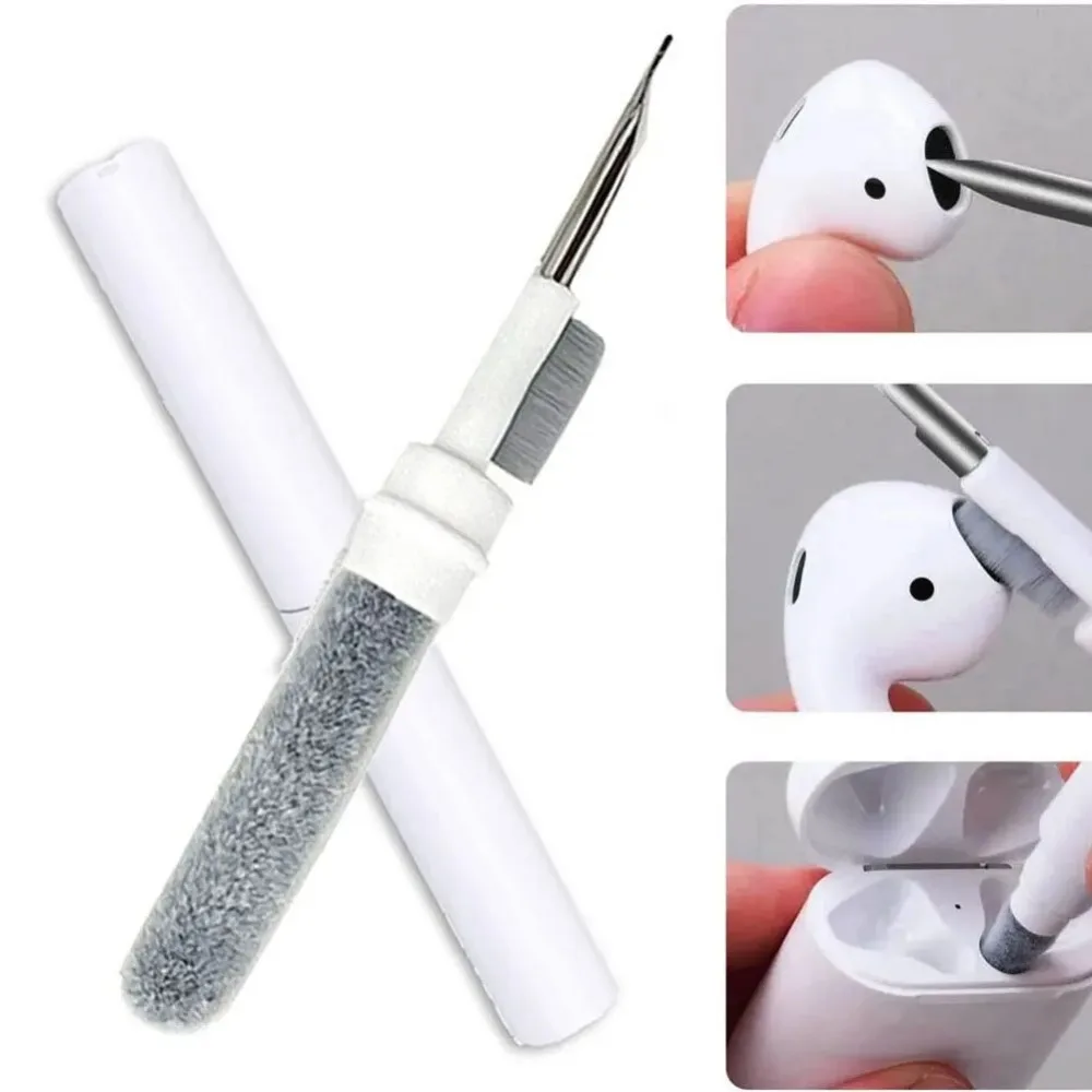 3 in 1 Cleaner Kit for Airpods Pro 1 2 3 Earbuds Cleaning Pen Brush Earphones Case Headset Keyboard Phone Clean Tools 1
