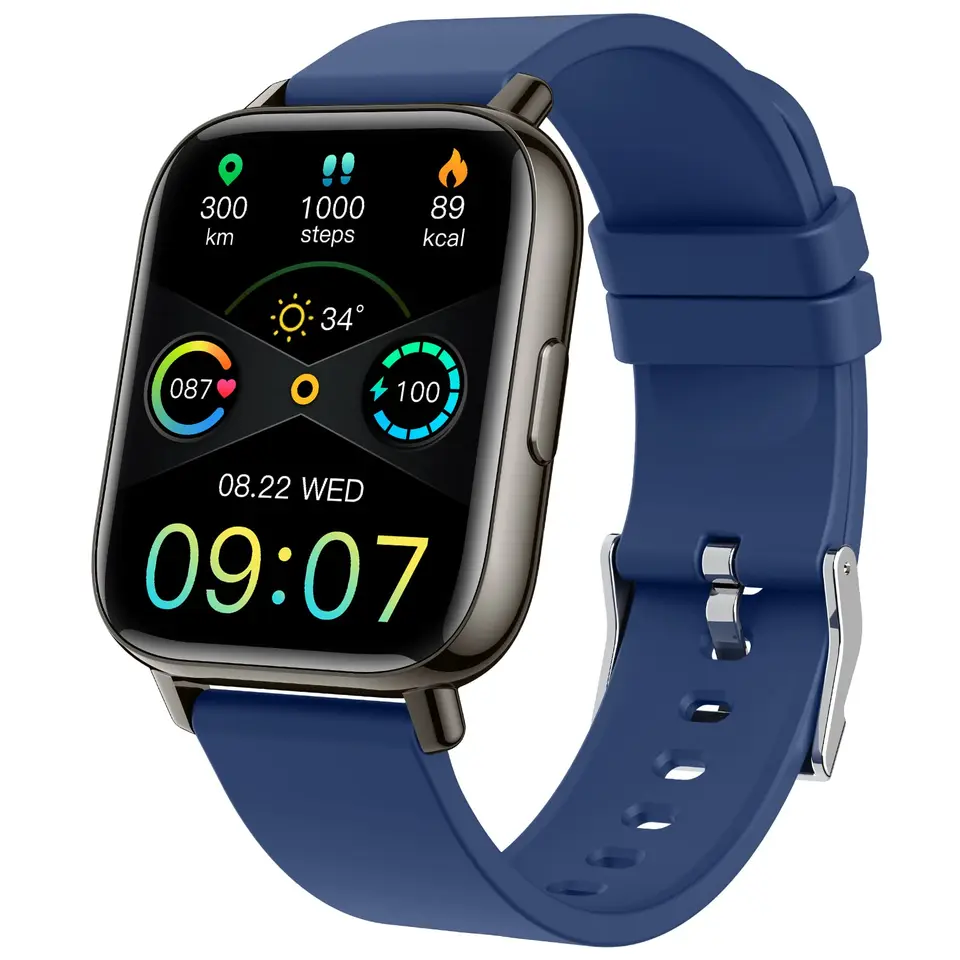 Jxrev Ultra Thin Touch Smartwatch for Fitness Tracking