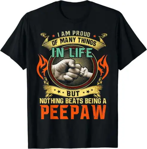 

Я горжусь многими вещами в жизни, черная футболка «No Beat PEEPAW»