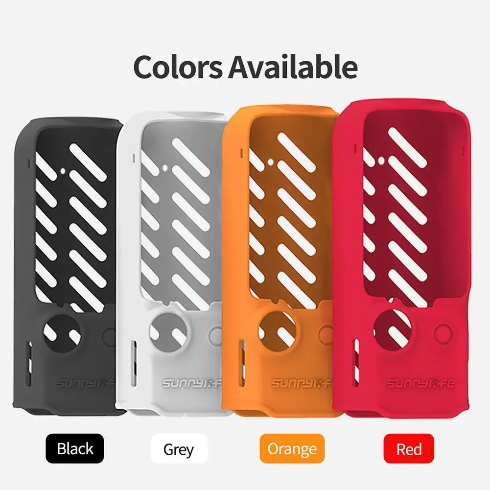 

Sunnylife охлаждающий силиконовый защитный чехол для dji Osmo Pocket 3, силиконовая ручка, противоскользящие аксессуары против царапин