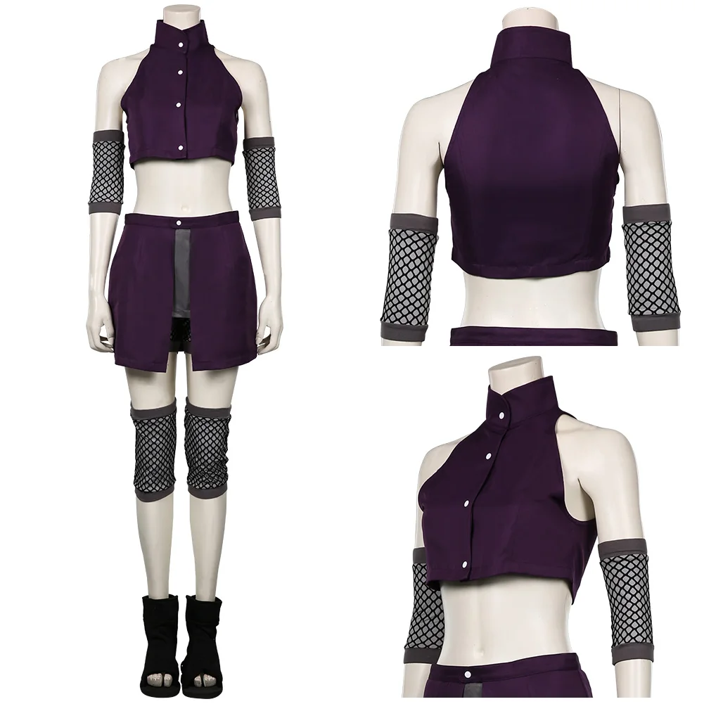 

Yamanaka Ino Cosplay Costume Women Skirt Outfits Halloween Carnival Suit Custom