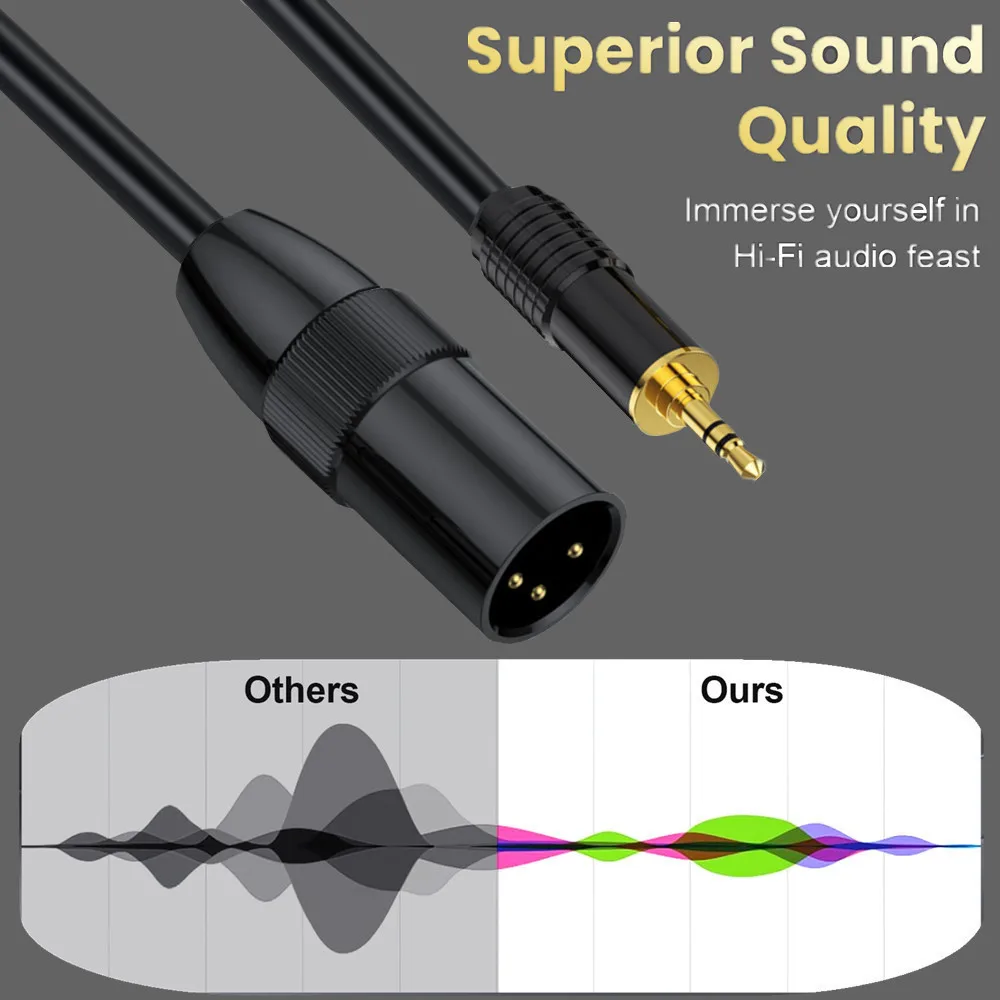 TRS ׷ -XLR  ̺, , , º, Ʈ  ȣȯ , 3.5mm-XLR, 3.5mm (1/8 ġ)