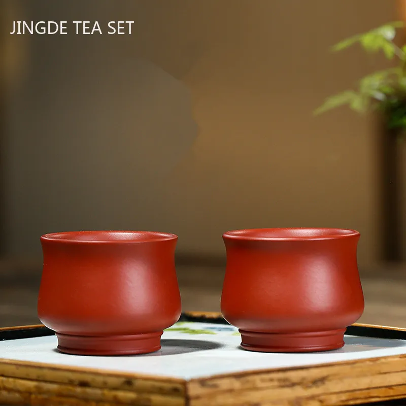 Clay Tea Set Accessories Chinese Purple Clay Cup Chinese Clay Tea