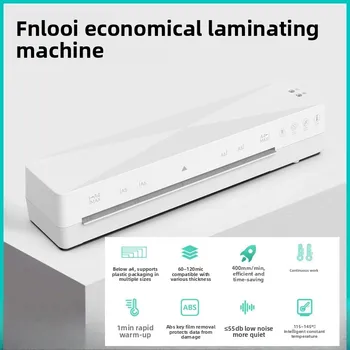 A4 overmolding machine, portable photo file laminating machine, small plastic sealing machine, office home 1