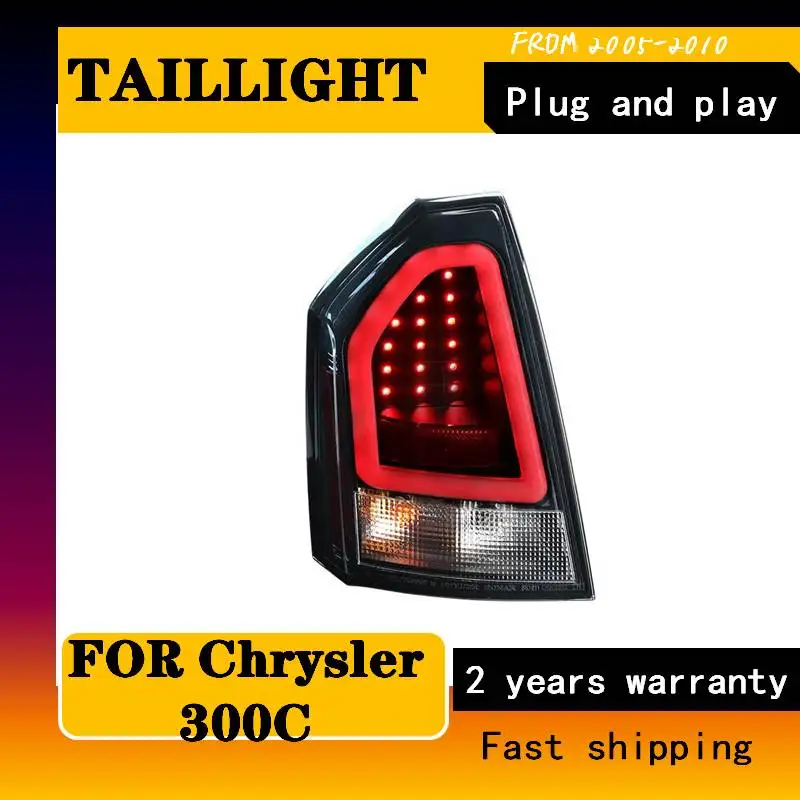 

Car Accessories For Chrysler 300C Taillights 2005 2006-2010 300C Tailligh Turn Signal+Brake+Reversing Light Taillight Assembly