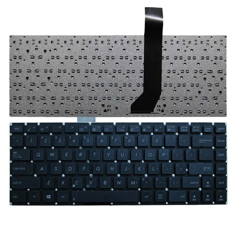 

Клавиатура для ноутбука ASUS S46 S46C K46 K46CM S405C AK46 A46C A46CB A46CM R405C E46C без рамки, английская клавиатура