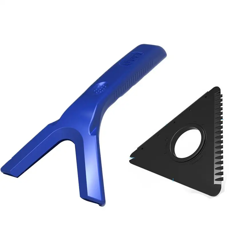 Car Ice Scraper Car Windscreen Cleaner Scraper Multi-function Scraping Tool Non-scratch Snow Remover For Most Vehicles