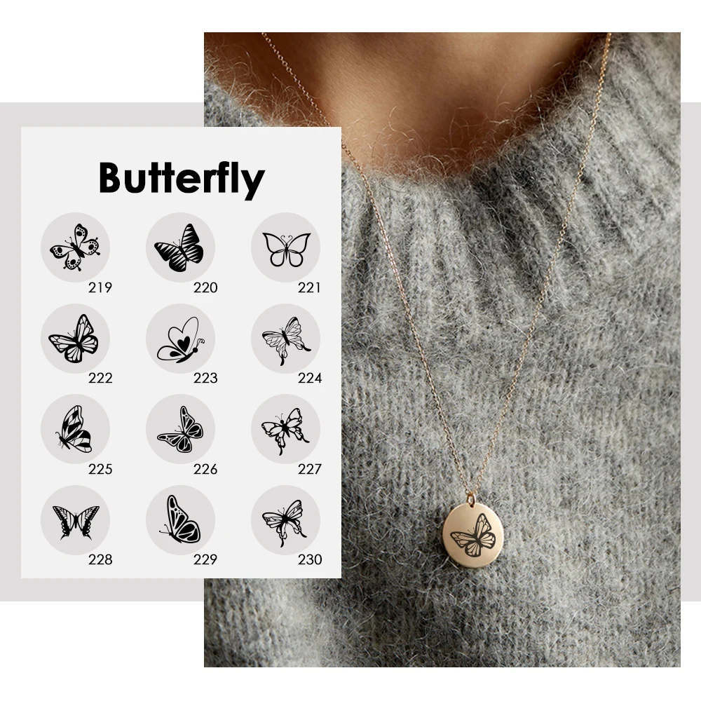 

Minimalism Stainless Steel Pendant Necklace for Women Girls Round Sequins Gold Plated Fashion Necklaces Jewelry Gifts