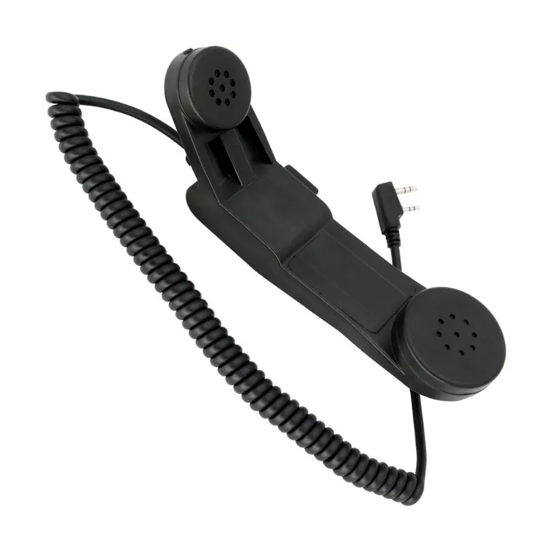 Tactical Headset Adapter Kenwood Plug 2-pin H250 PTT Speaker Microphone Used To Connect Tactical Headset Walkie-talkie BK
