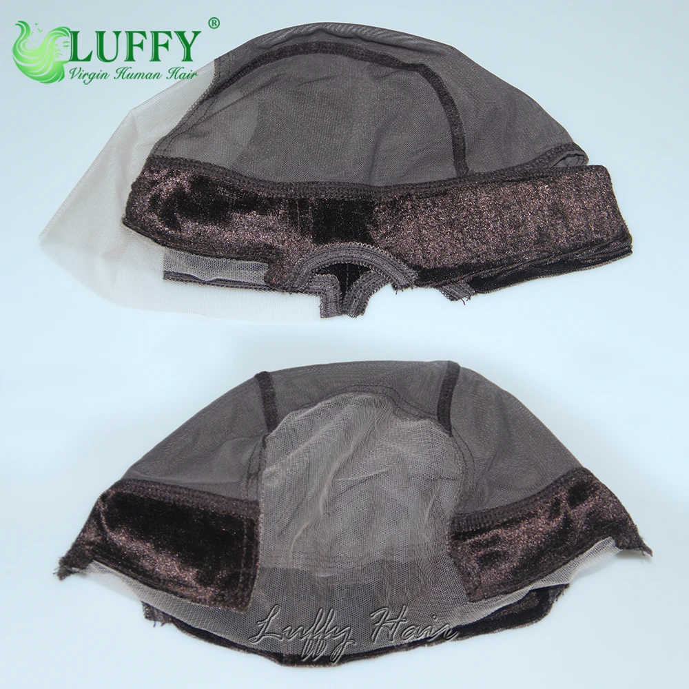 Swiss Wig Caps For Making Wigs with Stretch Adjustable Glueless Genius Lace Wig Cap Dome Cap to Wear Hair Nets