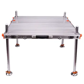 할로우 아웃 경량 다기능 알루미늄 합금 담수 낚시 플랫폼, 두꺼운 접이식 및 분리형