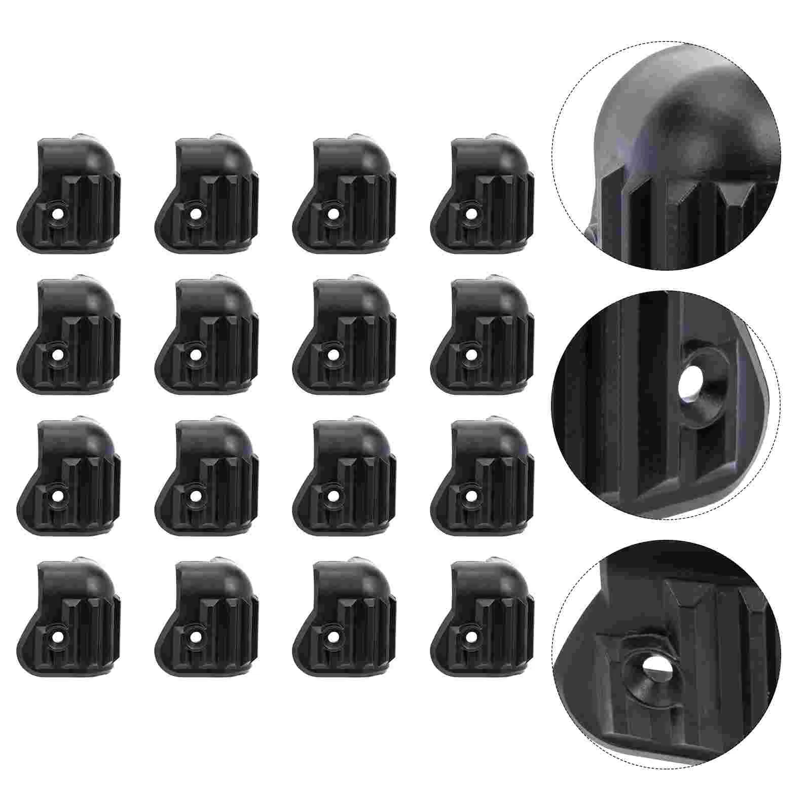 

Sound Box Protectors Speaker Corner Protectors Plastic Corner Protectors for Audio Speaker Protection Replacement