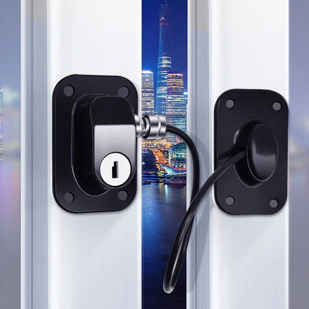 Safety  Protection Cabinet Locks Limit Positioning Combination Lock Window Safety Lock Refrigerator Combination Lock